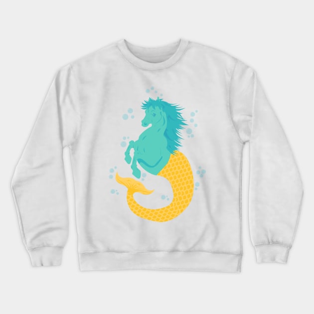 Hippocampus Crewneck Sweatshirt by TeawithAlice